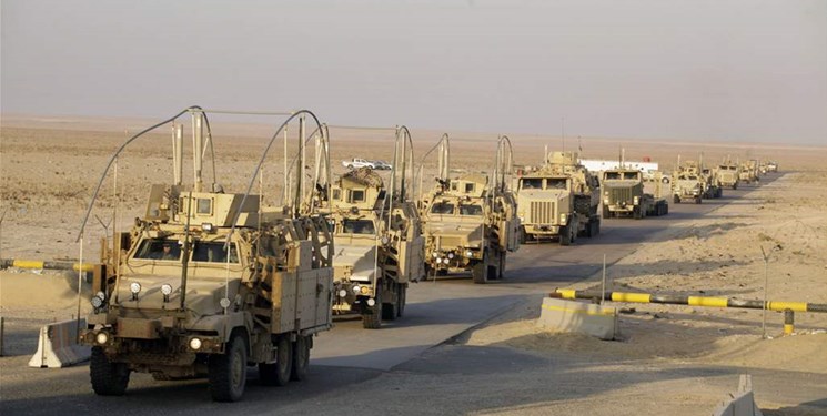 انفجار در مسیر کارون نظامی آمریکا در جنوب عراق