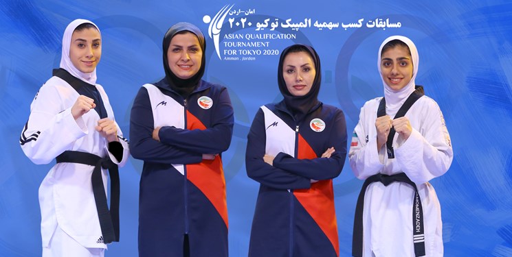 بانوان تکواندوی ایران دوشنبه راهی  اردن می‌شوند
