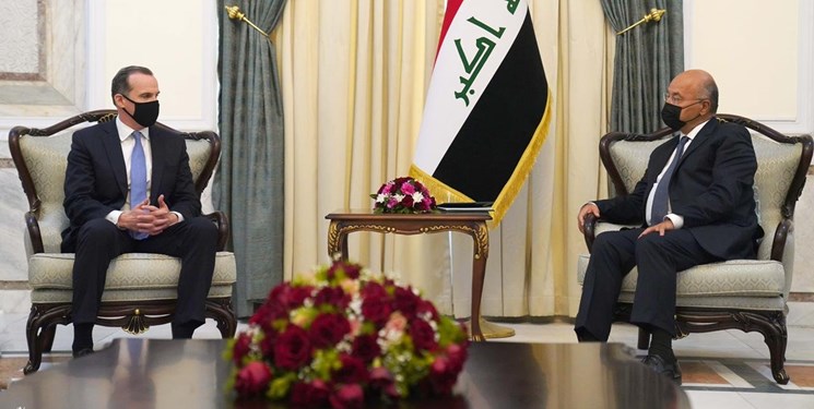 تأکید رئیس جمهور عراق بر ضرورت کاهش تنش‌های منطقه‌ای