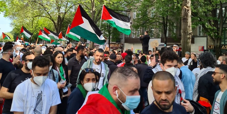 تظاهرات حمایت از فلسطین از اروپا تا مغرب عربی