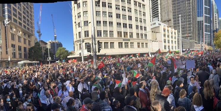 تظاهرات هزاران نفری استرالیا در همبستگی با فلسطین و محکومیت «یوم‌النکبه»