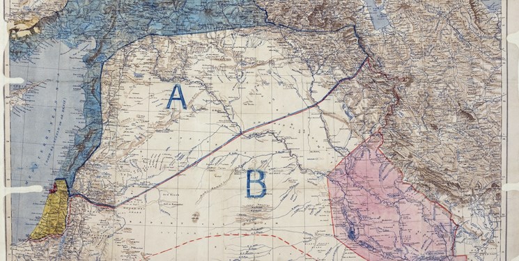 تعیین نقشه خاورمیانه با مداد و خط‌کش!