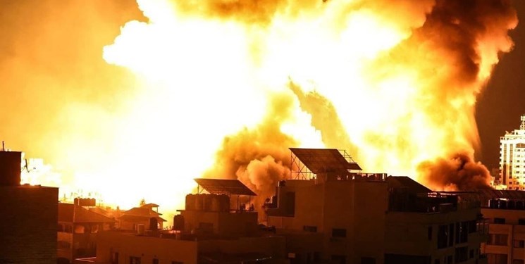 جنگنده‌های صهیونیستی منزلی را در شرق غزه ویران کردند