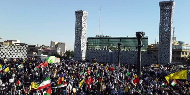 حماسه مردم تهران در حمایت از مردم فلسطین/ امروز همه فلسطینی هستیم