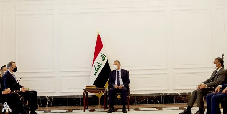 رایزنی نخست‌وزیر عراق با هیأتی بلندپایه آمریکایی درباره خروج نیروهای رزمی