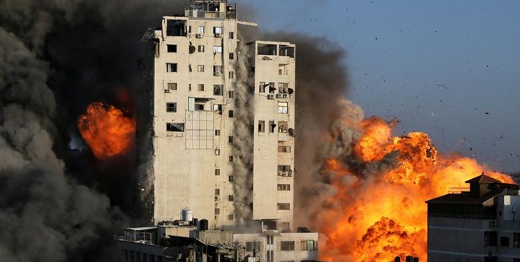 شهادت ۷ کودک و زن در حملات هوایی صهیونیست‌ها به غرب غزه
