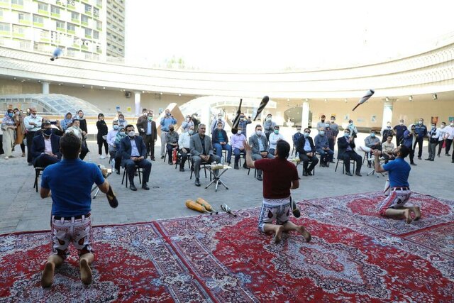 شهر زیرزمینی میزبان پهلوانان شد شهر زیرزمینی میزبان پهلوانان شد