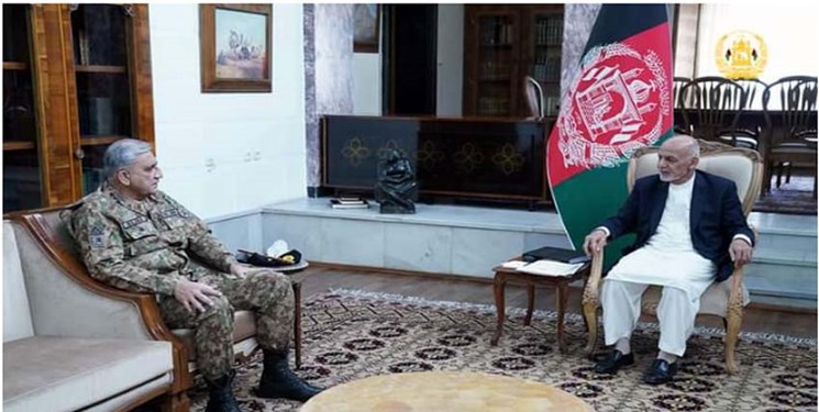 فرمانده ارتش پاکستان: از روند صلح به رهبری افغانستان حمایت می‌کنیم