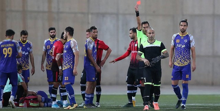 هفته بیست و پنجم لیگ دسته اول|برد پرگل خیبر مقابل رایکا و شکست آرمان‌گهر 10نفره در مصاف با شاگردان عنایتی