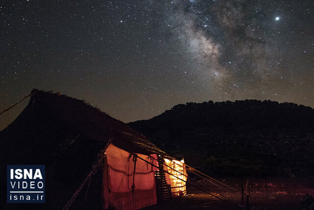 ویدئو / نگاهی به زیبایی آسمان شب