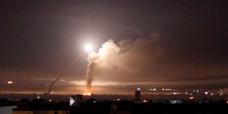 پدافند هوایی سوریه با اهداف متخاصم در حریم هوایی لاذقیه و طرطوس مقابله کرد