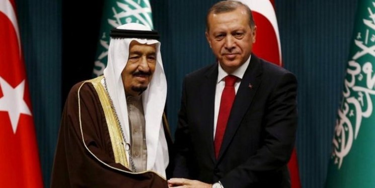 گفت‌وگوی تلفنی اردوغان و شاه سعودی