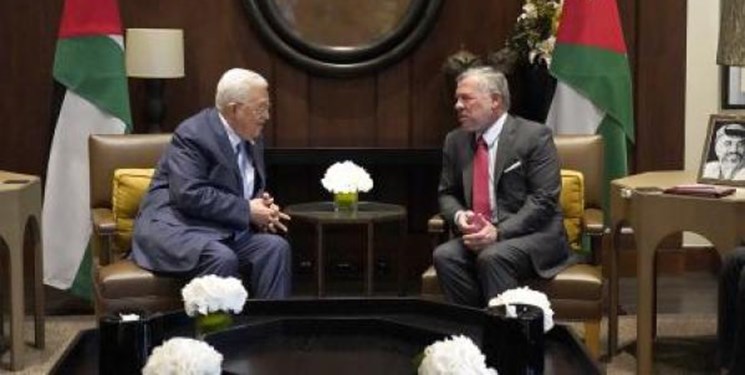 گفت‌وگوی تلفنی شاه اردن و رئیس تشکیلات خودگردان فلسطین