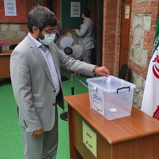 آغاز رای گیری انتخابات ریاست جمهوری در سفارت ایران در تفلیس