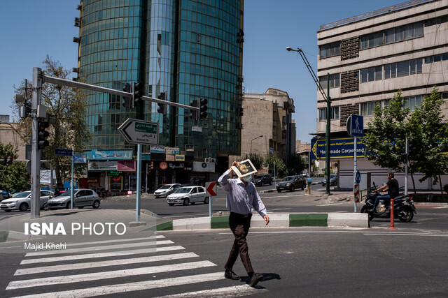 افزایش نسبی دما و غلظت آلاینده «ازن» در تهران افزایش نسبی دما و غلظت آلاینده «ازن» در تهران