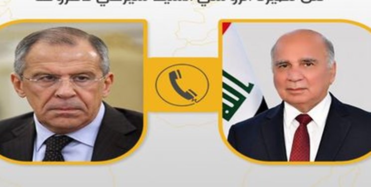 تأکید وزرای خارجه عراق و روسیه بر ضرورت اتحاد فلسطینی‌ها