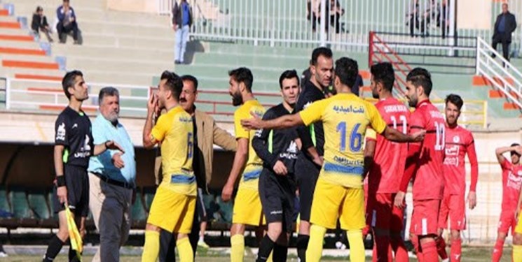 تخلف  یک بازیکن در جعل مدارک /نتیجه 7 دیدار نفت امیدیه 3 بر صفر شد