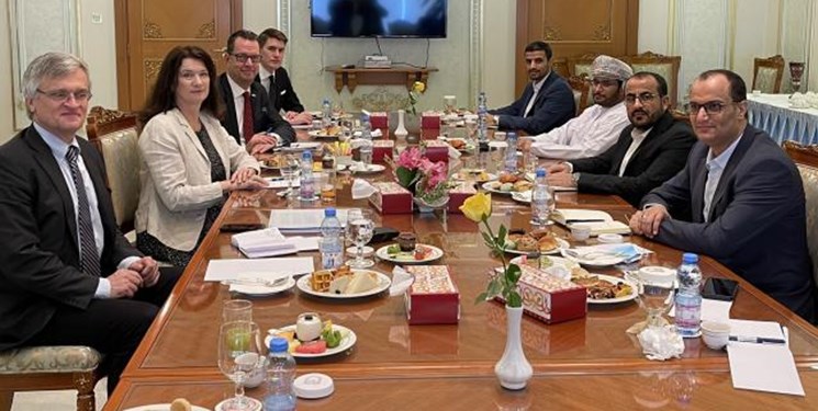 دیدار وزیر خارجه سوئد با سخنگوی جنبش انصارالله یمن در عُمان