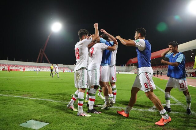 رئیس فراکسیون ورزش پیروزی تیم ملی فوتبال کشورمان در مقابل بحرین را تبریک گفت
