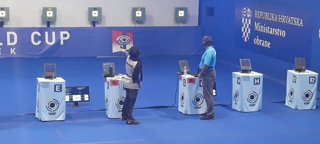 سومی تیم میکس تپانچه ایران در جام جهانی کرواسی سومی تیم میکس تپانچه ایران در جام جهانی کرواسی