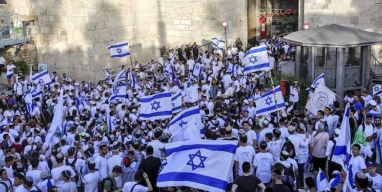 صهیونیست‌ها با شعار «مرگ بر عرب‌» قدس شرقی را ترک کردند
