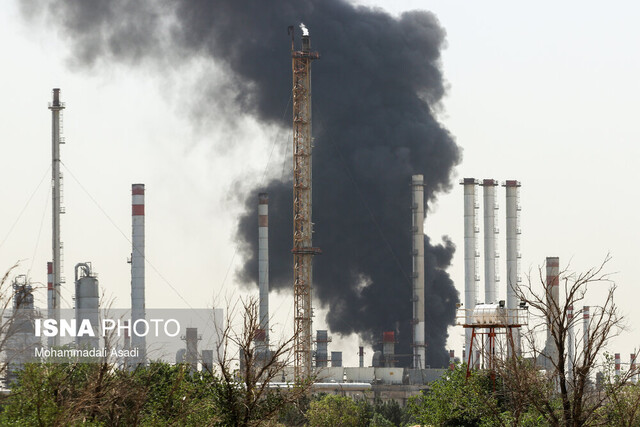 مصدومیت ١١ تن در پالایشگاه تهران مصدومیت ١١ تن در پالایشگاه تهران