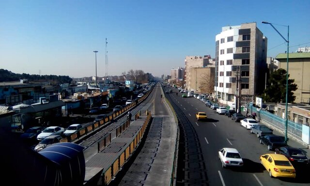 آسمان صاف استان تهران/افزایش غلظت آلاینده ازن در هوای پایتخت