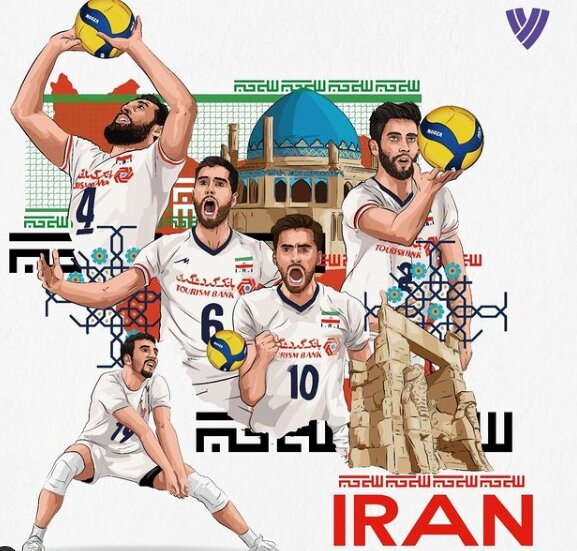 ایران از نگاه فدراسیون جهانی والیبال: پادشاهان والیبال آسیا در توکیو + عکس