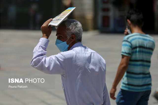 دمای ۳ استان بالای ۵۰ درجه دمای ۳ استان بالای ۵۰ درجه