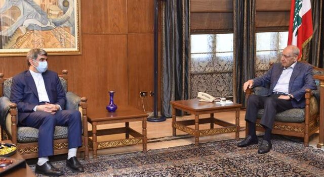 دیدار سفیر ایران با رئیس پارلمان لبنان دیدار سفیر ایران با رئیس پارلمان لبنان