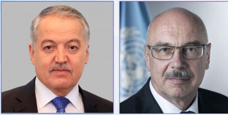 دیدار وزیر خارجه تاجیکستان با مقامات ارشد سازمان ملل در «نیویورک» دیدار وزیر خارجه تاجیکستان با مقامات ارشد سازمان ملل در «نیویورک»