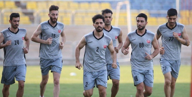 ریکاوری و تمرین تاکتیکی پرسپولیسی‌ها بعد از بازی با تراکتور