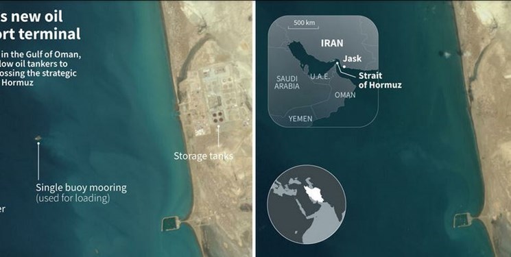 فرانس 24: توانایی استراتژیک ایران برای عرضه نفت در تنش‌های شدید با افتتاح خط لوله گوره- جاسک