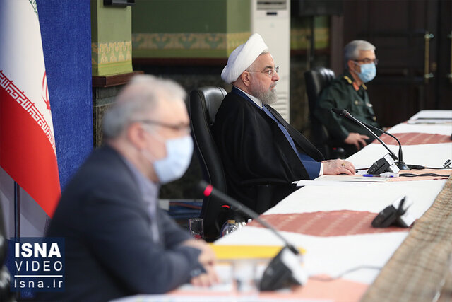 ویدئو / روحانی: بهترین راه مهار کرونا، فاصله گرفتن از ویروس است