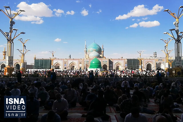 ویدئو / مراسم روز عرفه در مشهد