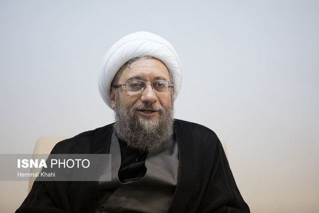 پیام تبریک آیت الله آملی لاریجانی به رئیس جدید قوه قضائیه