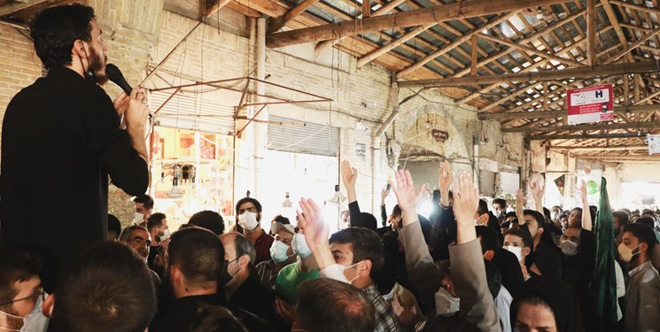 چهارپایه‌خوانی رسولی در شهادت امام باقر+فیلم