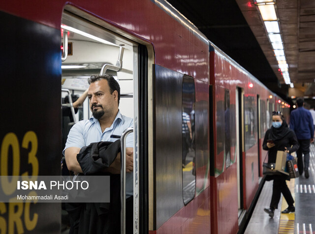 کاهش سرفاصله حرکت قطارها در خط ۵ متروی تهران و حومه