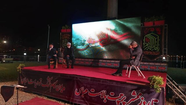 از اهتزاز پرچم عزای حسینی تا اجرای برنامه‌ شب‌های دلتنگی درمجموعه دریاچه شهدای خلیح فارس
