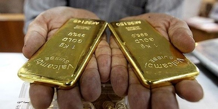 افزایش ۳.۵ دلاری قیمت طلا با کاهش ارزش دلار