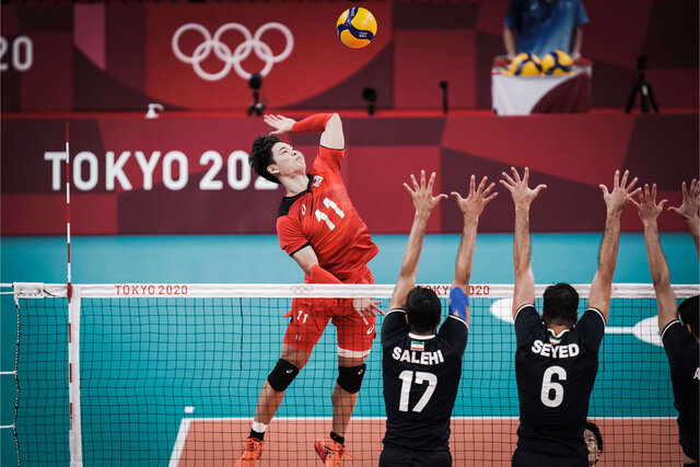ایران ۲ – ۳ ژاپن/ ناکامی نسل طلایی والیبال ایران در المپیک
