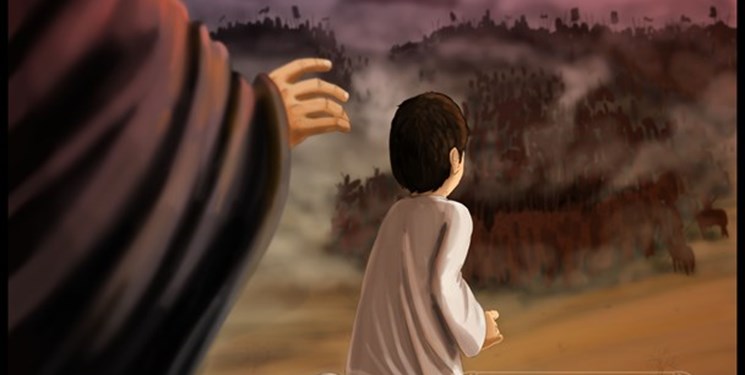 بسته محتوایی روز پنجم محرم| کودکی که بدنش با حسین(ع) زیر سم اسبان رفت