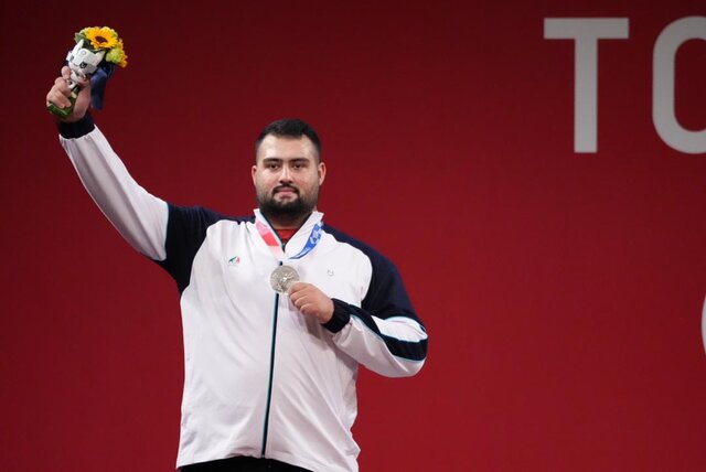 رده چهاردهم مشترک وزنه برداری ایران در بازی های المپیک توکیو