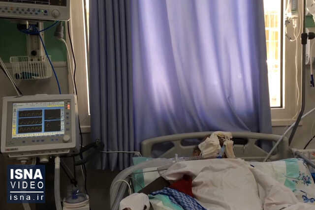 ویدئو / بیمارستان هاشمی‌نژاد مشهد، در روزهای سیاه کرونایی