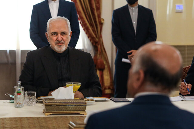 ویدئو / دیدار وزرای خارجه ایران و عراق