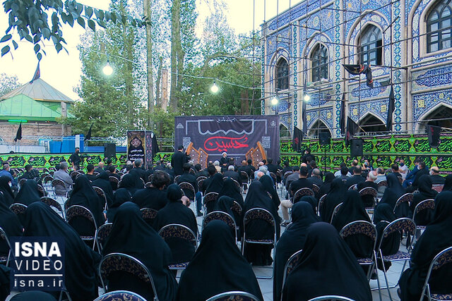 ویدئو / عزاداری شب چهارم محرم در محله پونک تهران