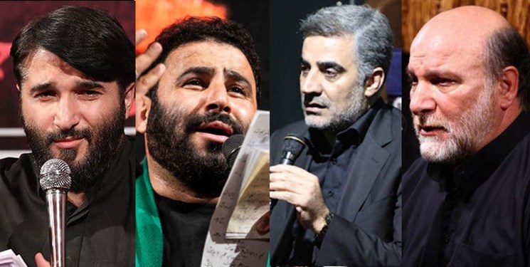 گلبانگ| نوحهخوانی ۴ مداح در شب تاسوعا گلبانگ| نوحهخوانی ۴ مداح در شب تاسوعا