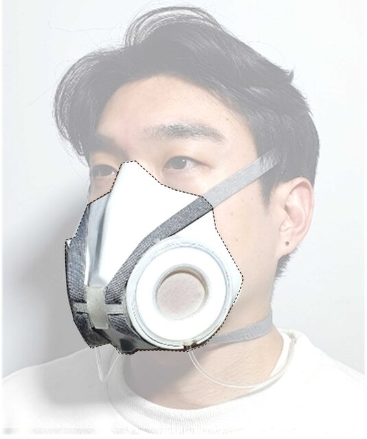 اختراع ماسکی که با ورزش و سطح آلودگی سازگار می‌شود
