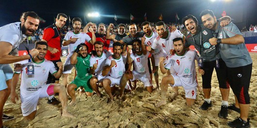 اردوی مشترک تیم ملی فوتبال ساحلی با برزیل و روسیه اردوی مشترک تیم ملی فوتبال ساحلی با برزیل و روسیه