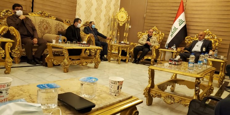 تأکید بر تسهیل بازگشت زوار در دیدار سرپرست سازمان هواپیمایی با مدیر فرودگاه نجف‌